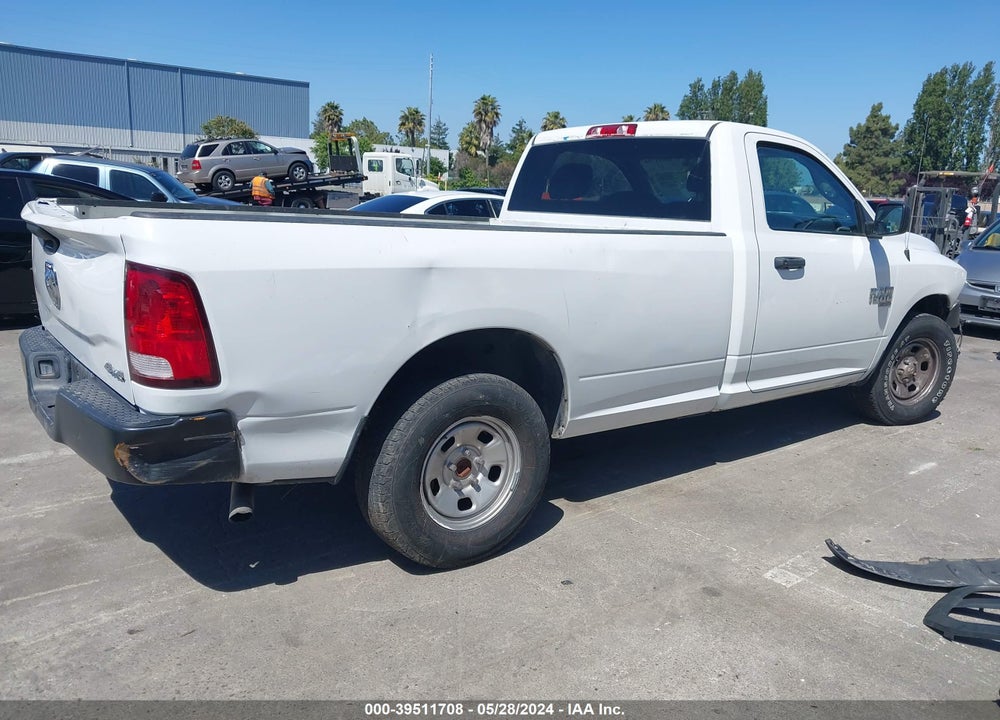 2021 RAM 1500 CLASSIC TRADESMAN REGULAR CAB 4X2 8' BOX VIN: 3C6JR6DG0MG536007