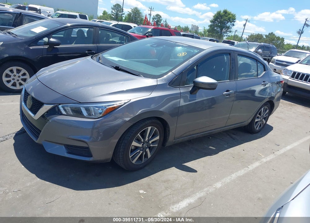2021 NISSAN VERSA SV XTRONIC CVT VIN: 3N1CN8EV7ML810576