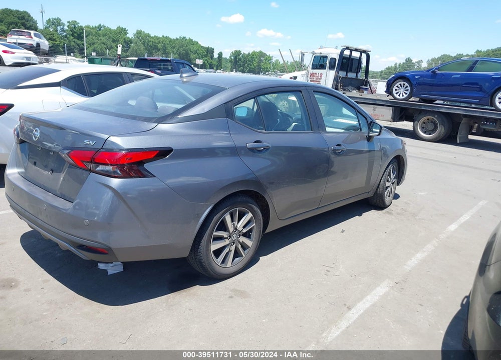 2021 NISSAN VERSA SV XTRONIC CVT VIN: 3N1CN8EV7ML810576