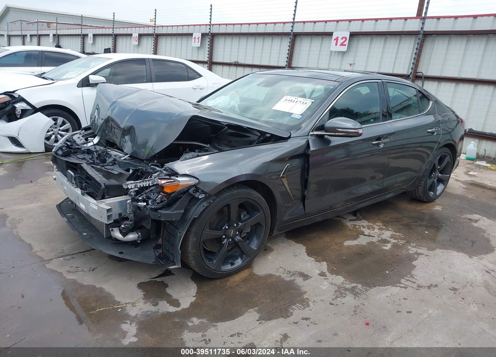 2020 GENESIS G70 2.0T RWD VIN: KMTG44LA0LU055576