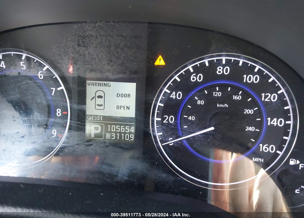 2011 INFINITI G25X VIN: JN1DV6AR4BM450817