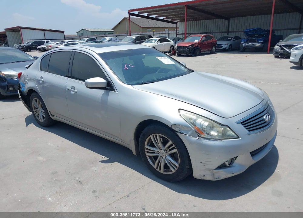 2011 INFINITI G25X VIN: JN1DV6AR4BM450817