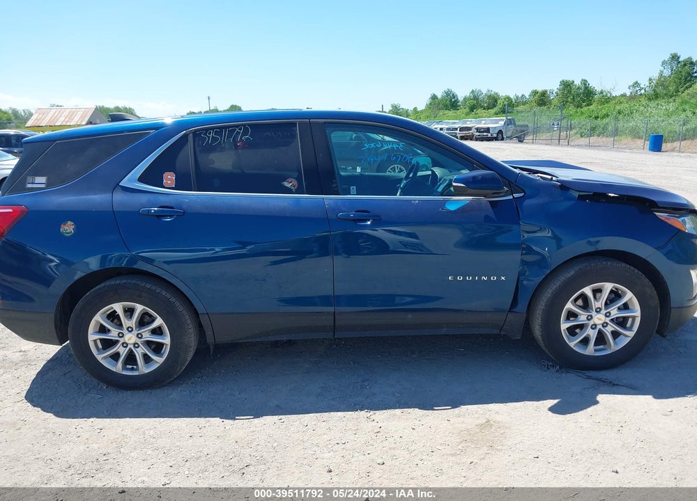 2019 CHEVROLET EQUINOX LT VIN: 2GNAXUEVXK6215236