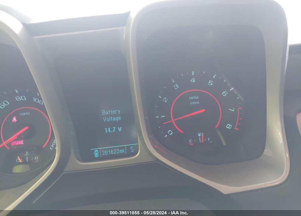 2014 CHEVROLET CAMARO 1LS VIN: 2G1FE1E3XE9225374