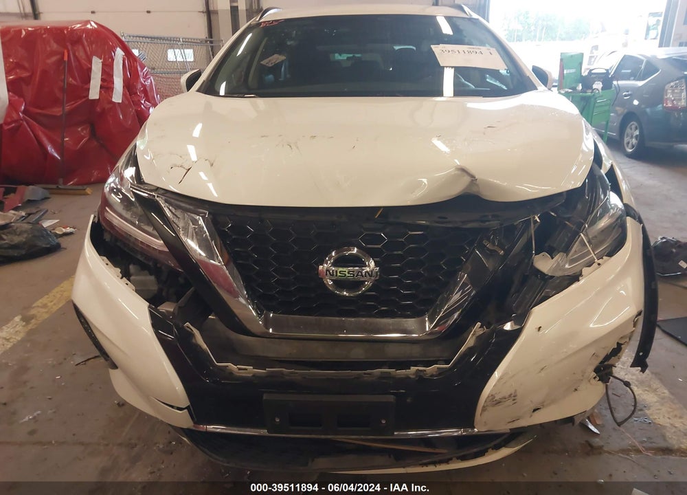 2021 NISSAN MURANO SV FWD VIN: 5N1AZ2BJ3MC112948