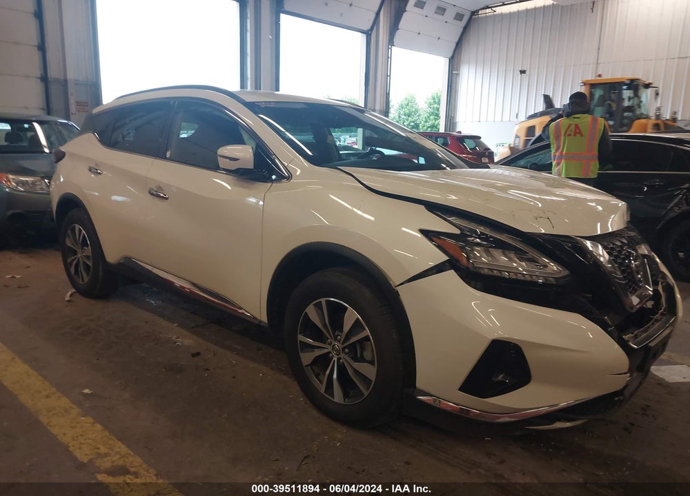2021 NISSAN MURANO SV FWD VIN: 5N1AZ2BJ3MC112948