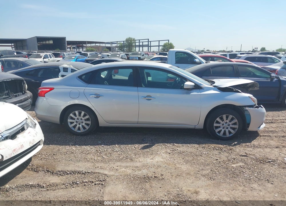 2017 NISSAN SENTRA SV VIN: 3N1AB7AP8HL694117