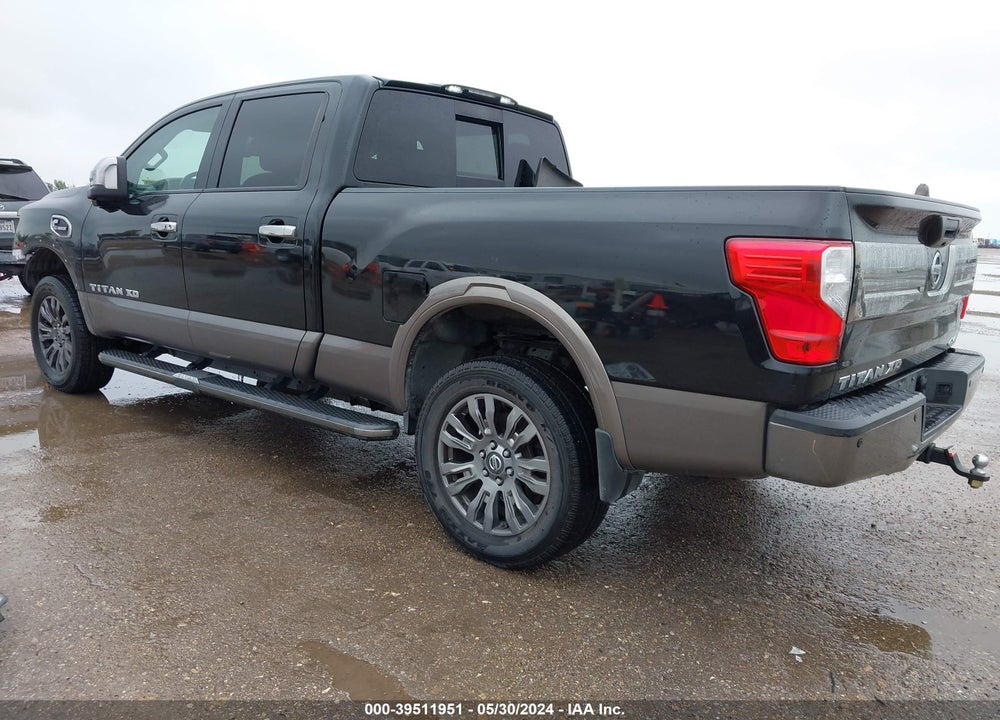 2016 NISSAN TITAN XD PLATINUM RESERVE DIESEL VIN: 1N6BA1F48GN509950