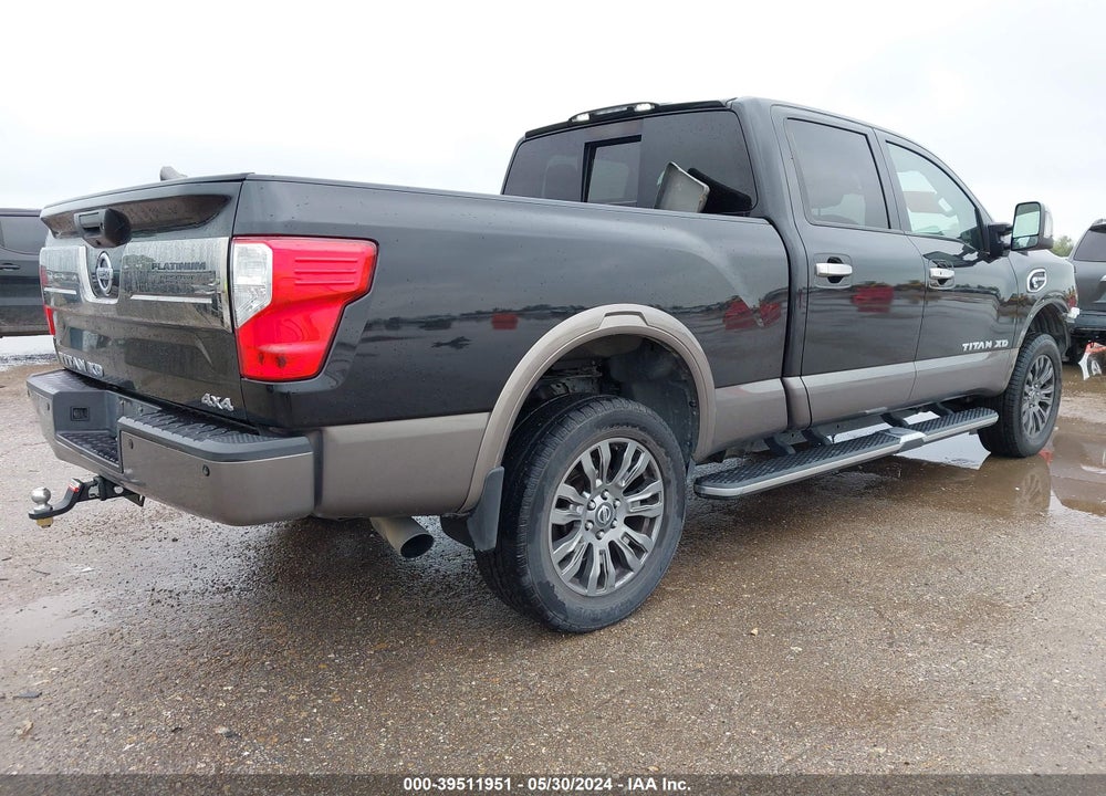 2016 NISSAN TITAN XD PLATINUM RESERVE DIESEL VIN: 1N6BA1F48GN509950