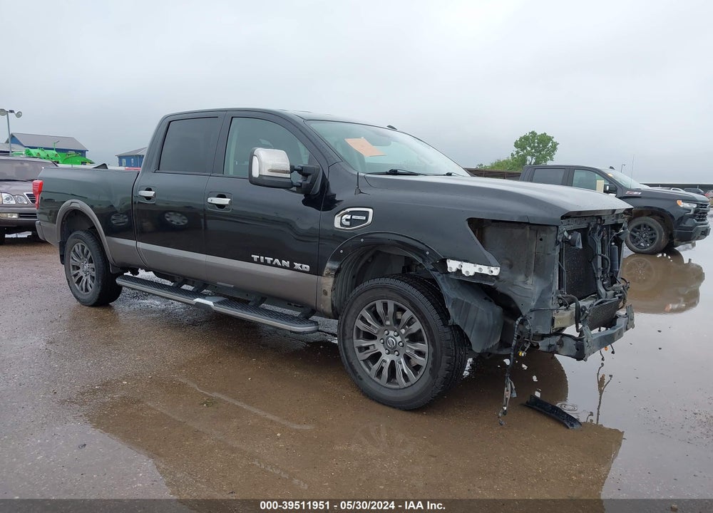 2016 NISSAN TITAN XD PLATINUM RESERVE DIESEL VIN: 1N6BA1F48GN509950