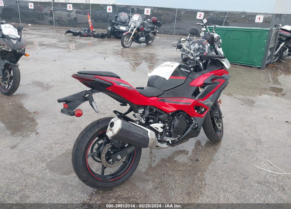2024 KAWASAKI EX500 A/B VIN: ML5EXGJ19RDA07694