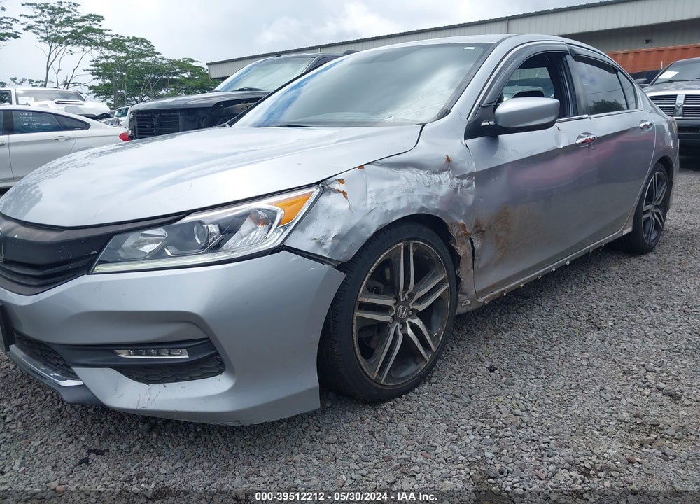 2016 HONDA ACCORD SPORT VIN: 1HGCR2F53GA042380