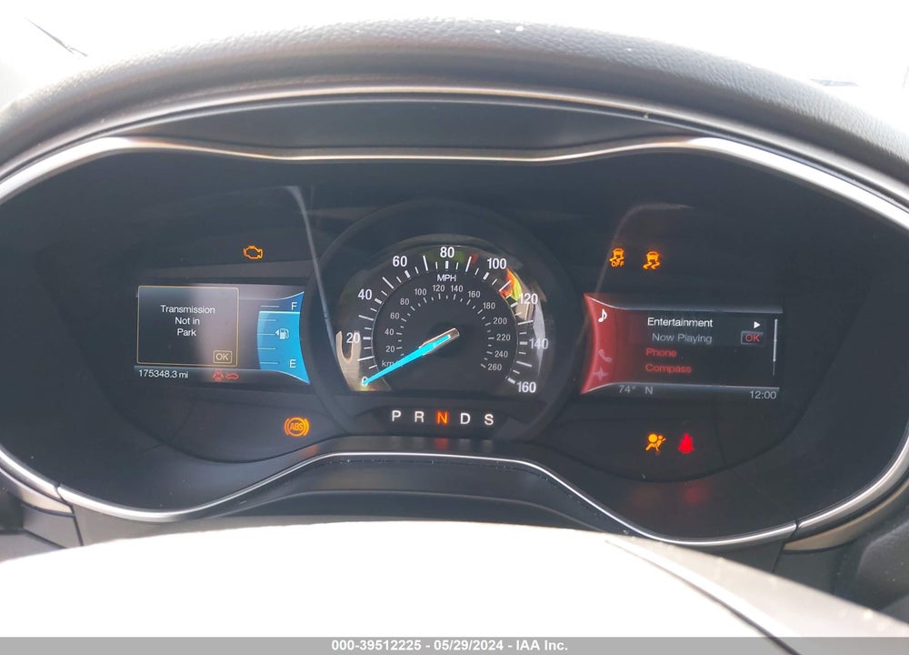 2014 FORD FUSION SE VIN: 3FA6P0H90ER176066