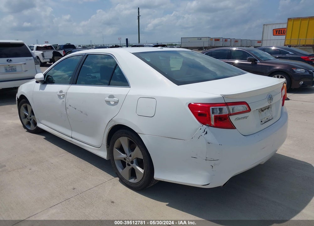 2013 TOYOTA CAMRY SE V6 VIN: 4T1BK1FK4DU535103