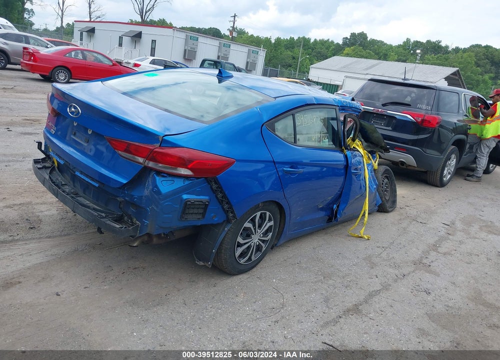 2017 HYUNDAI ELANTRA SE VIN: KMHD74LF9HU422286