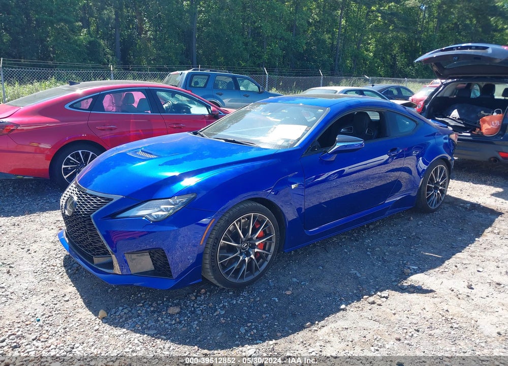 2022 LEXUS RC-F VIN: JTHDP5BC8N5008616
