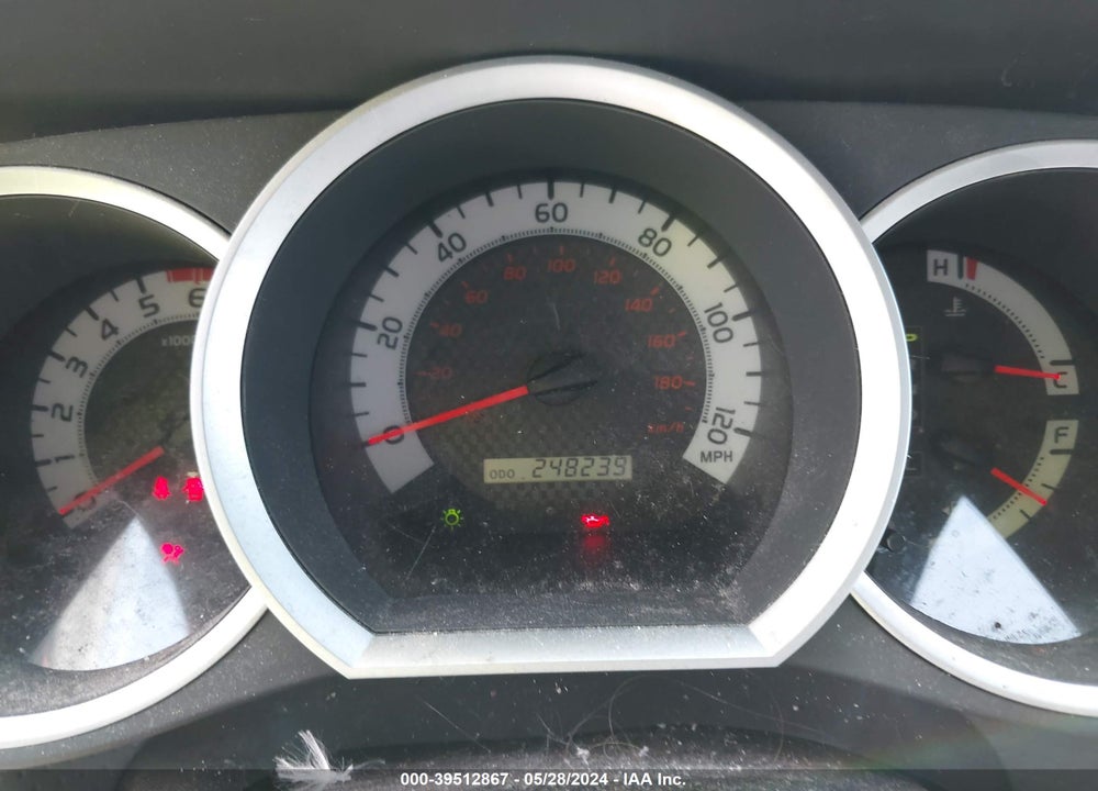 2013 TOYOTA TACOMA BASE V6 VIN: 5TFUU4EN8DX081733