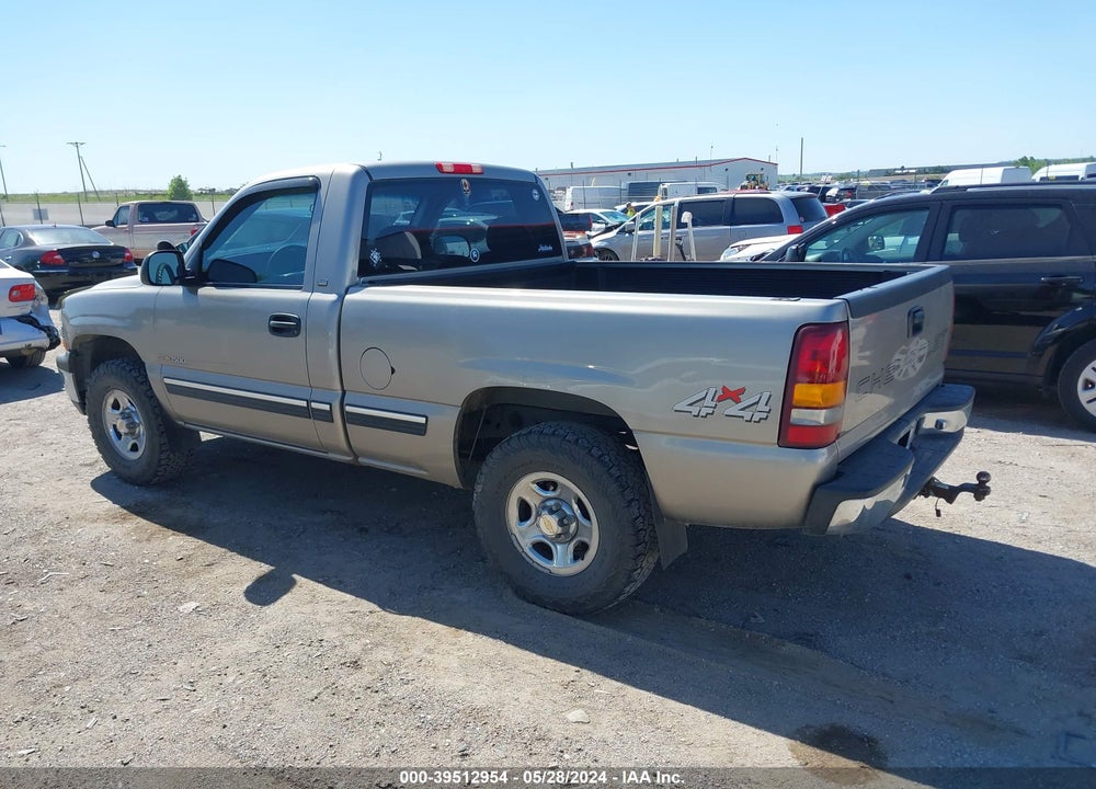 1999 CHEVROLET SILVERADO 1500 VIN: 1GCEK14V4XZ170587