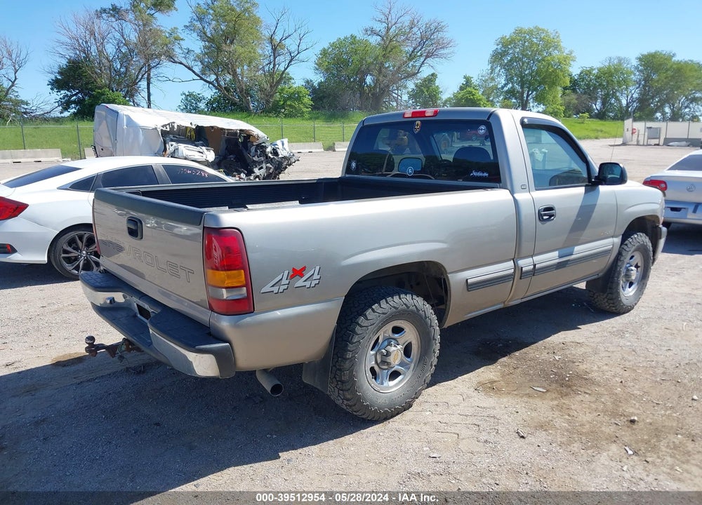 1999 CHEVROLET SILVERADO 1500 VIN: 1GCEK14V4XZ170587