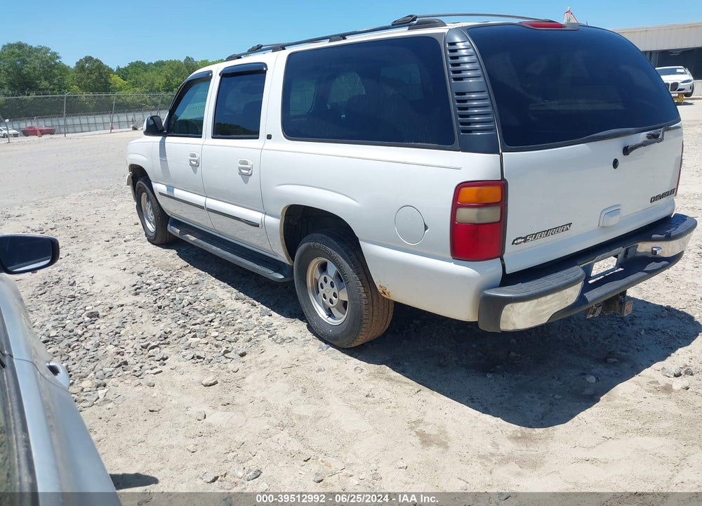 2001 CHEVROLET SUBURBAN 1500 LT VIN: 3GNFK16T11G281399