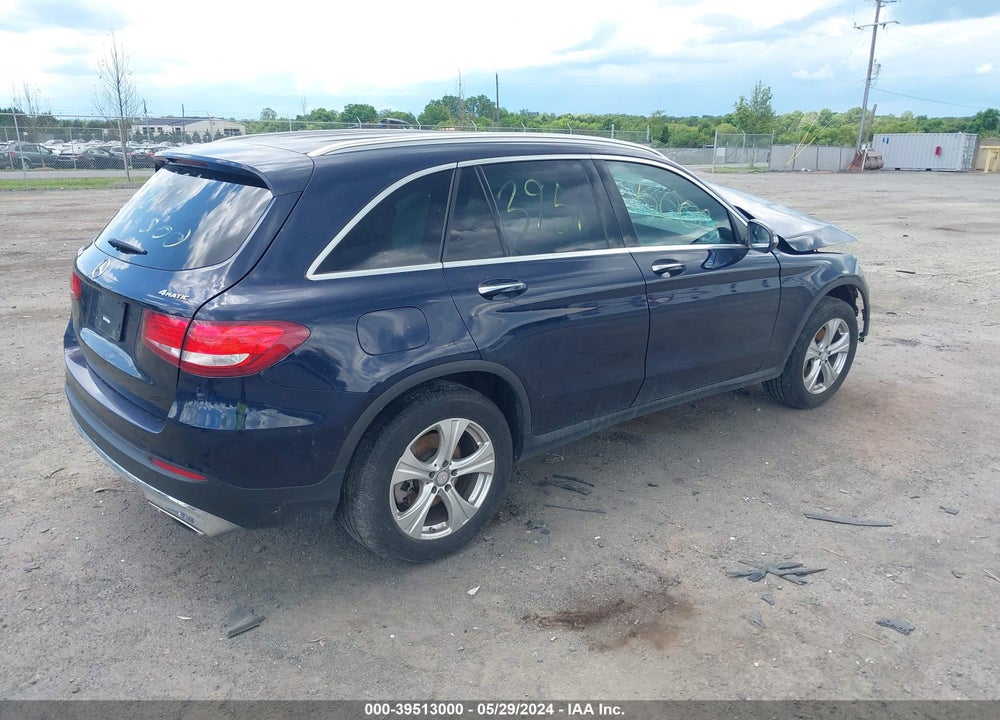 2017 MERCEDES-BENZ GLC 300 4MATIC VIN: WDC0G4KB5HF141490