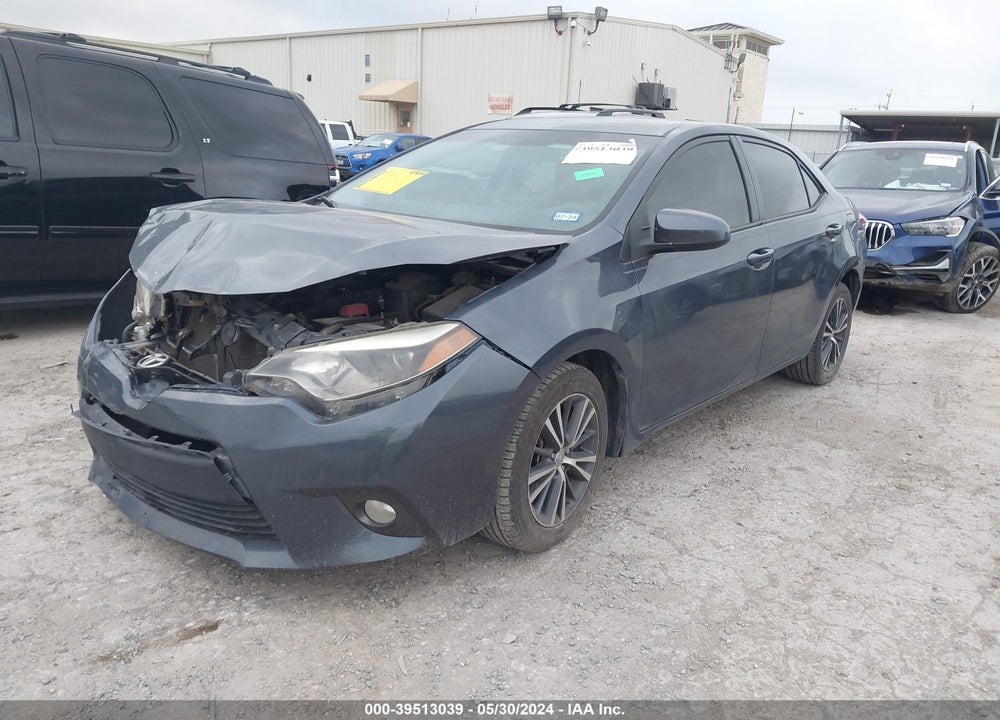 2016 TOYOTA COROLLA LE PLUS VIN: 5YFBURHE0GP531233