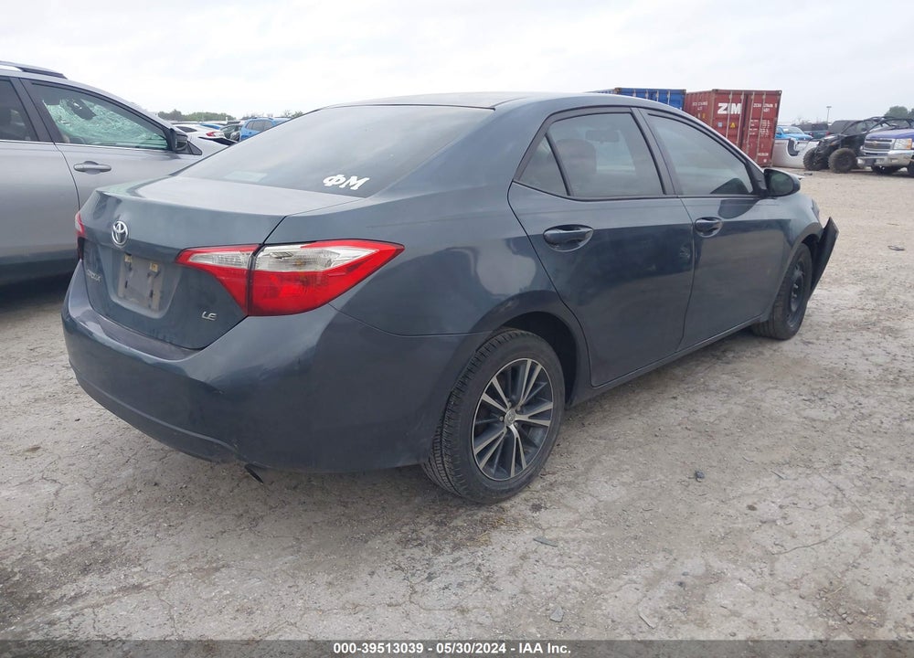 2016 TOYOTA COROLLA LE PLUS VIN: 5YFBURHE0GP531233