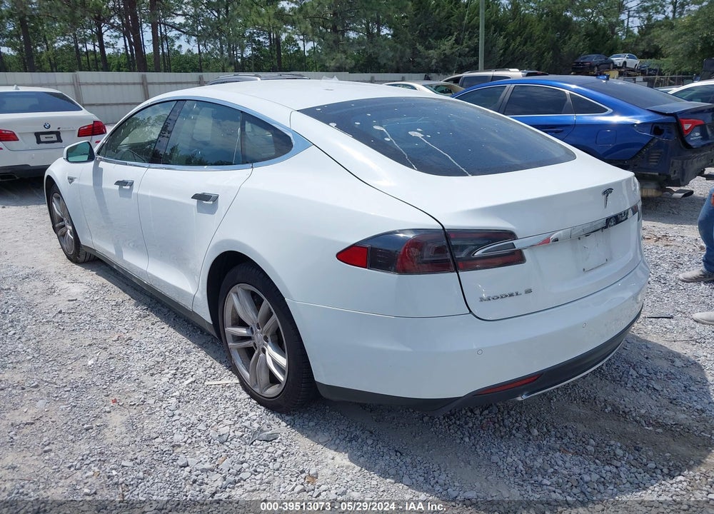 2014 TESLA MODEL S P85 VIN: 5YJSA1H14EFP40216