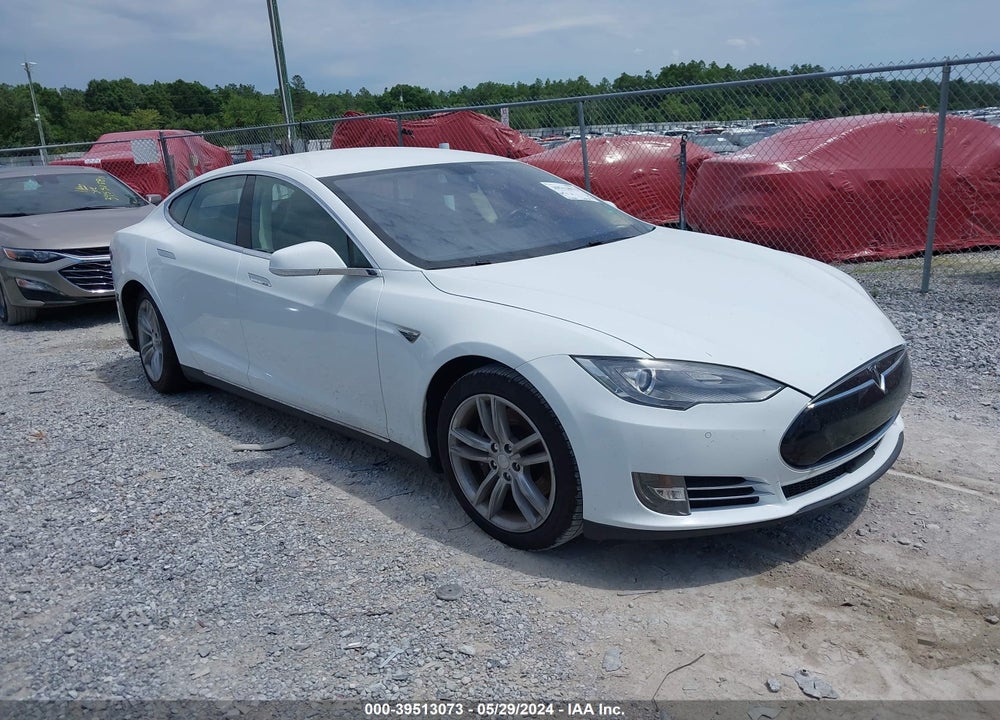 2014 TESLA MODEL S P85 VIN: 5YJSA1H14EFP40216