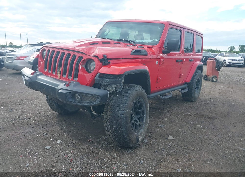 2020 JEEP WRANGLER UNLIMITED SAHARA VIN: 1C4HJXEN6LW116091
