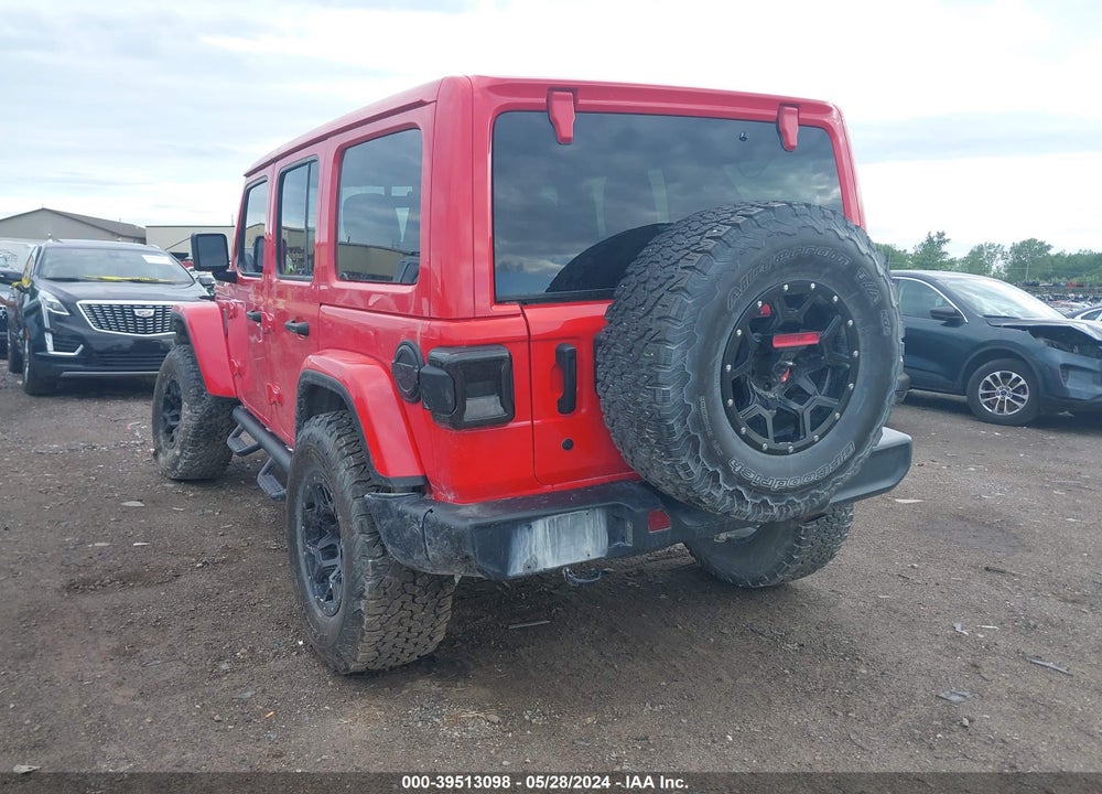 2020 JEEP WRANGLER UNLIMITED SAHARA VIN: 1C4HJXEN6LW116091