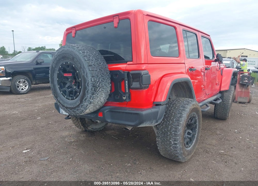 2020 JEEP WRANGLER UNLIMITED SAHARA VIN: 1C4HJXEN6LW116091