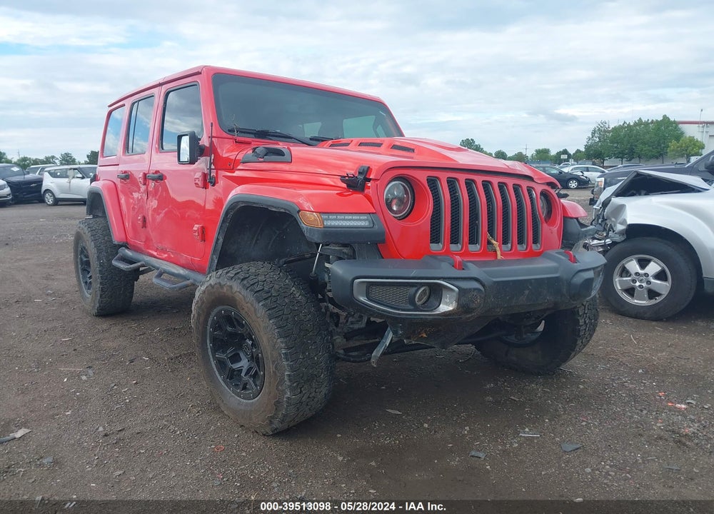 2020 JEEP WRANGLER UNLIMITED SAHARA VIN: 1C4HJXEN6LW116091