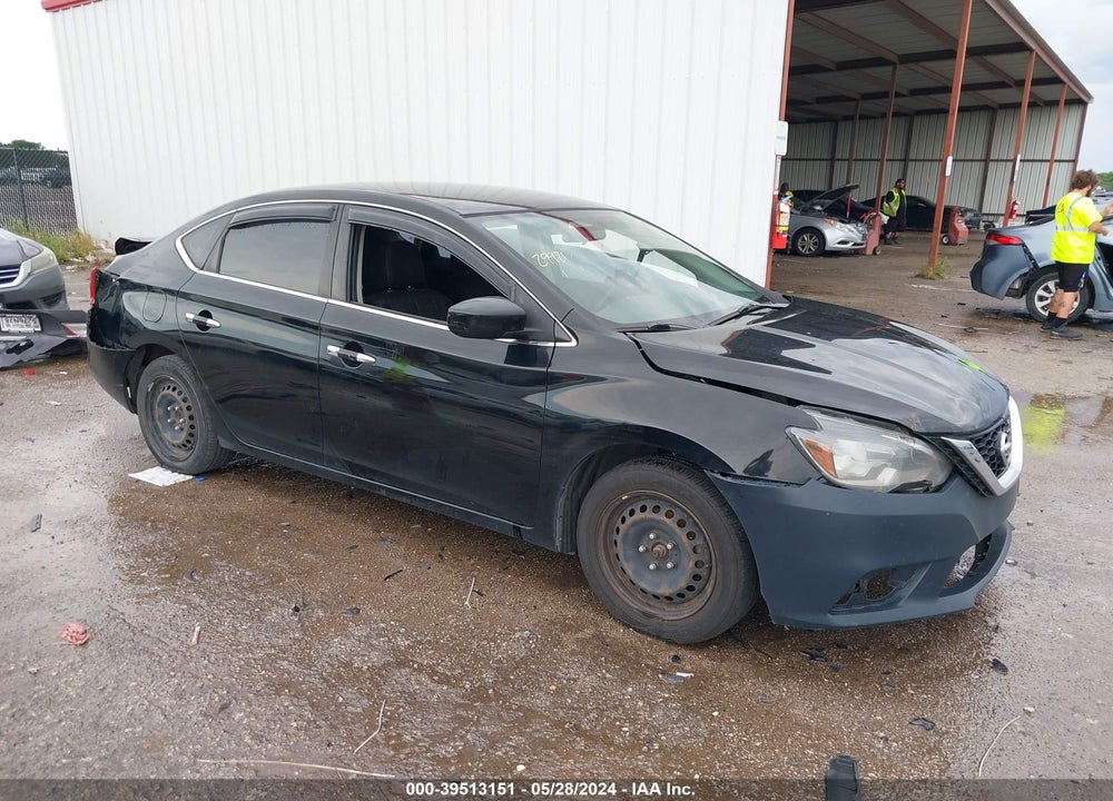 2017 NISSAN SENTRA SV VIN: 3N1AB7AP0HL666506