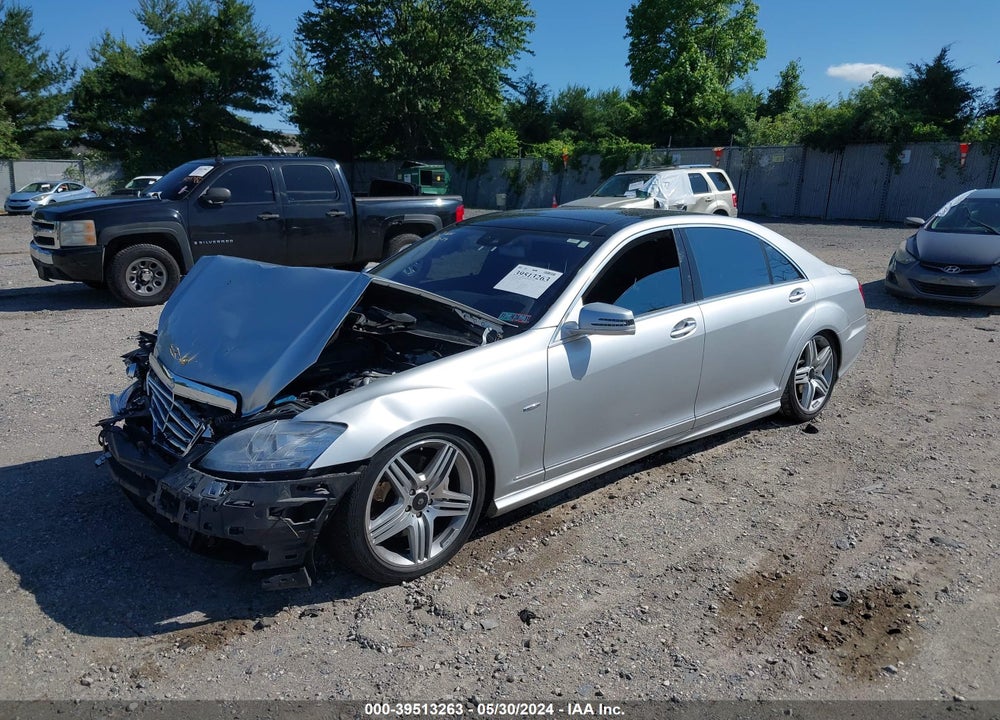 2012 MERCEDES-BENZ S 550 4MATIC VIN: WDDNG9EB6CA471512
