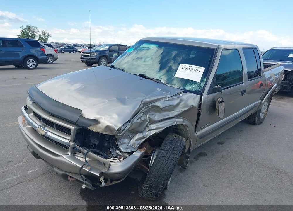 2003 CHEVROLET S-10 LS VIN: 1GCDT13X83K101349