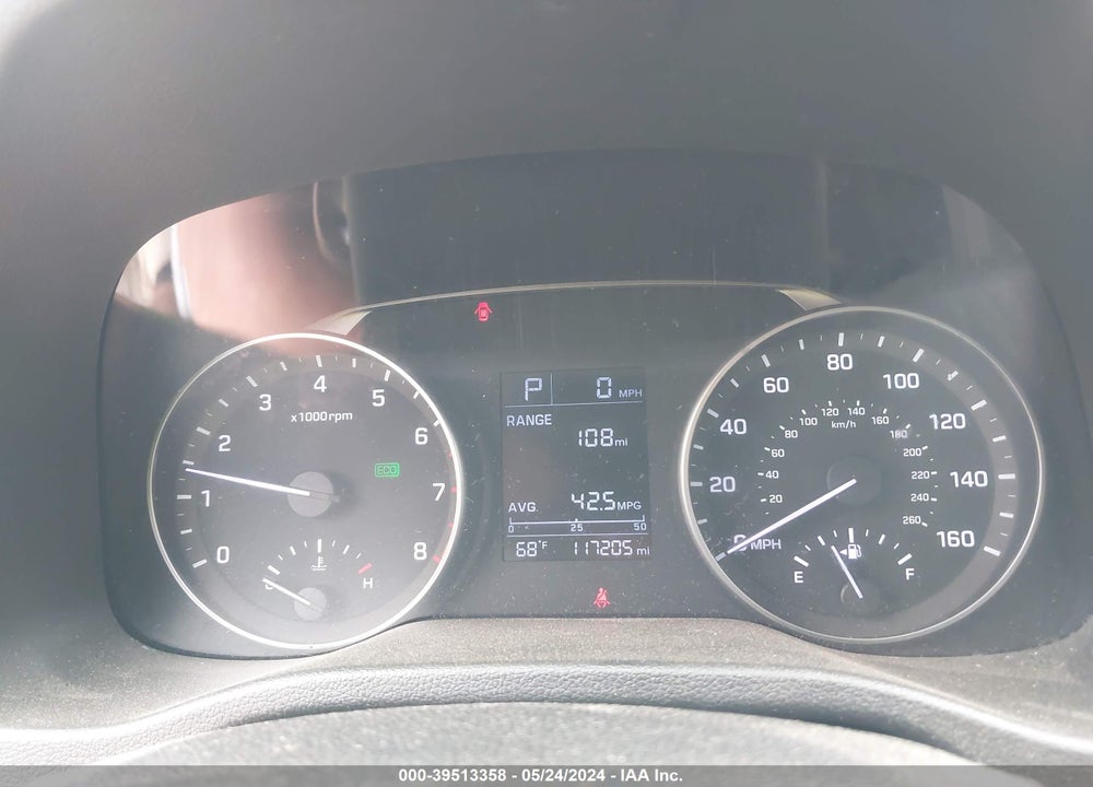 2017 HYUNDAI ELANTRA SE VIN: 5NPD74LF9HH126005