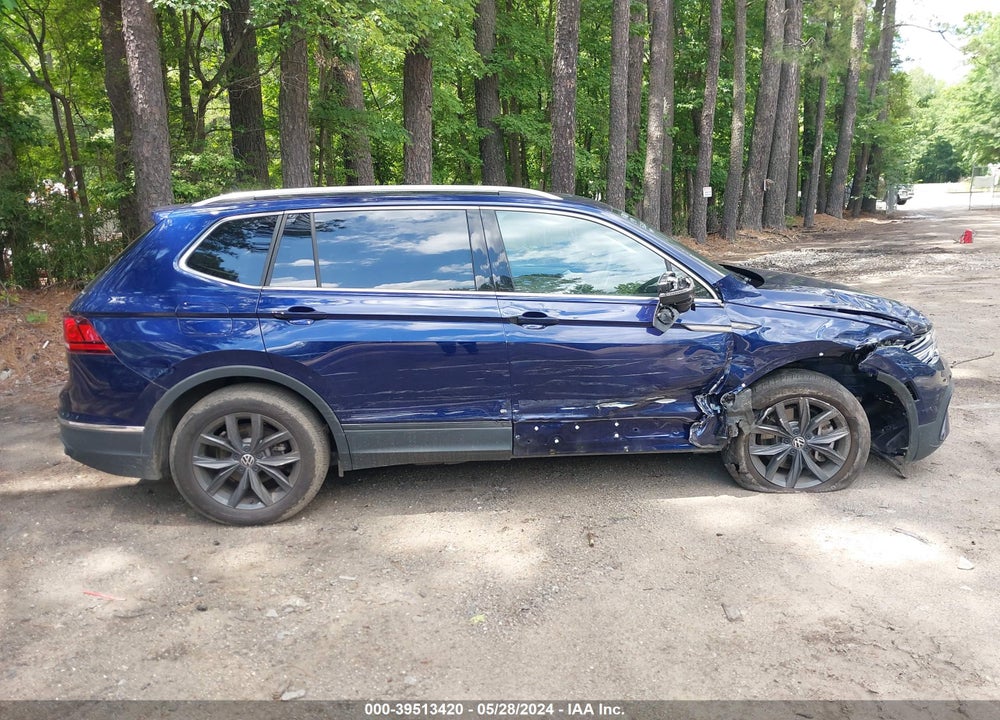 2022 VOLKSWAGEN TIGUAN 2.0T SE VIN: 3VV3B7AX0NM033114