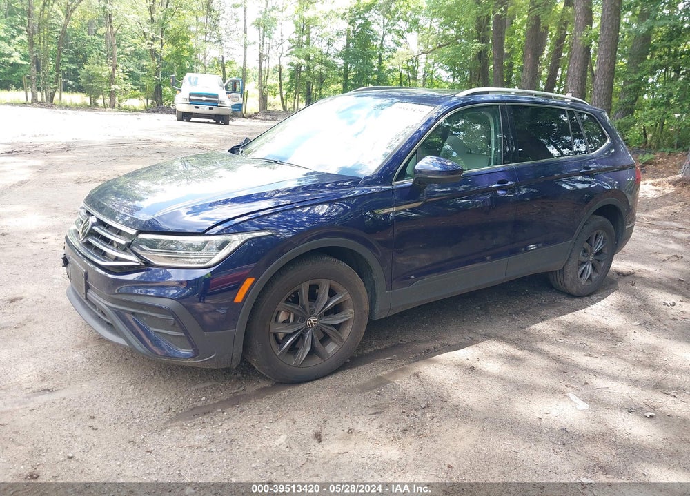 2022 VOLKSWAGEN TIGUAN 2.0T SE VIN: 3VV3B7AX0NM033114