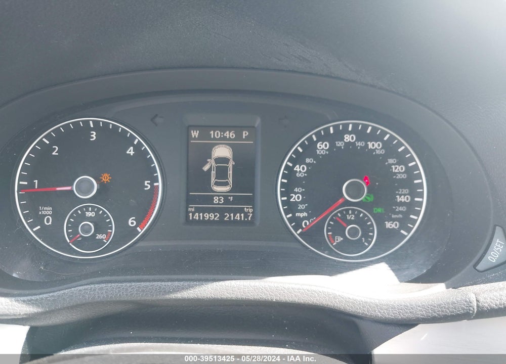 2013 VOLKSWAGEN PASSAT 2.0L TDI SE VIN: 1VWBN7A3XDC054354