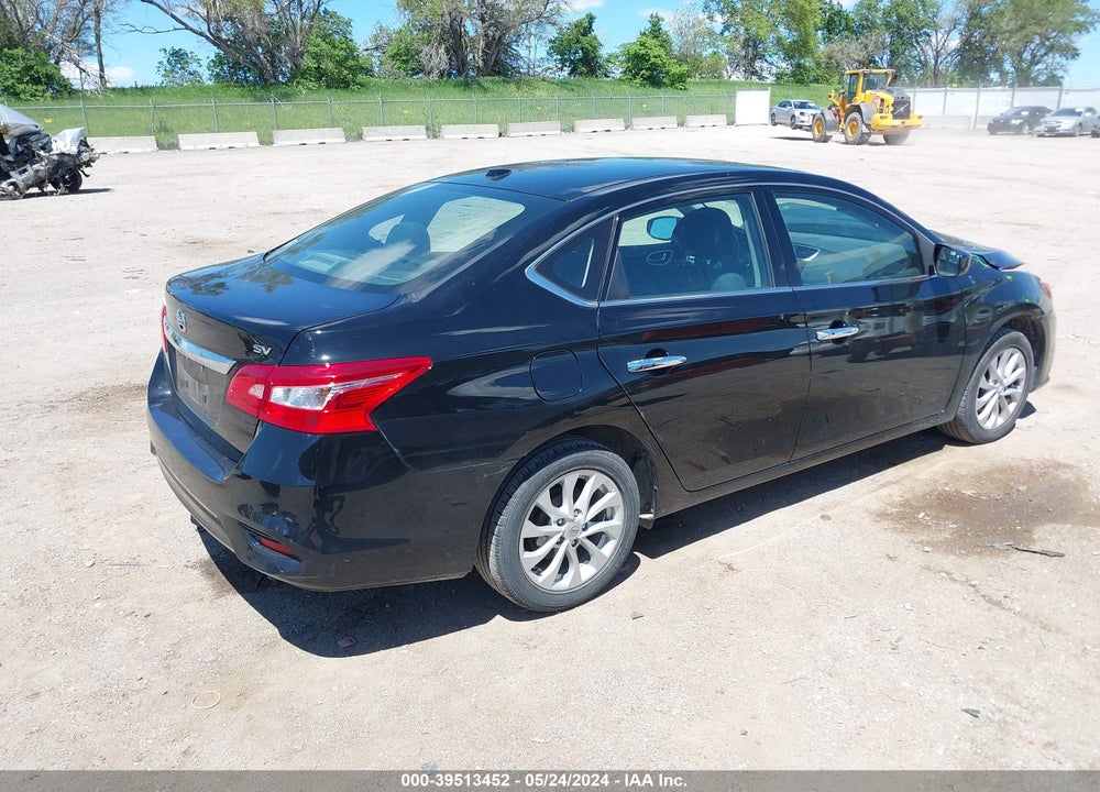 2019 NISSAN SENTRA SV VIN: 3N1AB7AP2KY442180