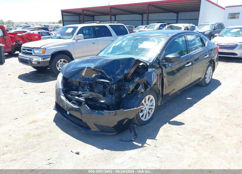 2019 NISSAN SENTRA SV VIN: 3N1AB7AP2KY442180