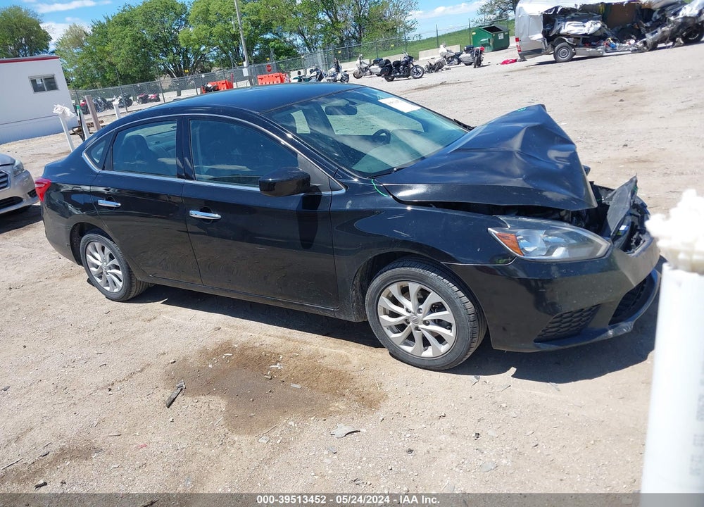 2019 NISSAN SENTRA SV VIN: 3N1AB7AP2KY442180