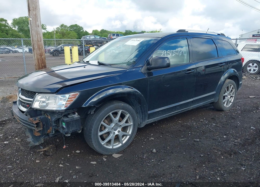 2013 DODGE JOURNEY SXT/CREW VIN: 3C4PDCCG8DT698881