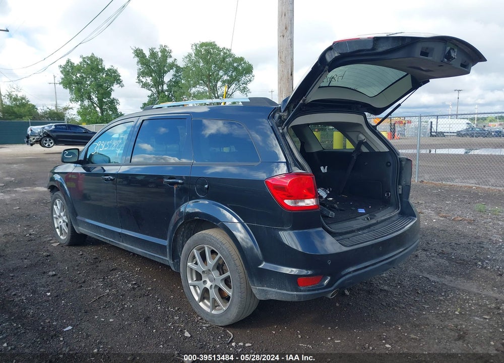 2013 DODGE JOURNEY SXT/CREW VIN: 3C4PDCCG8DT698881