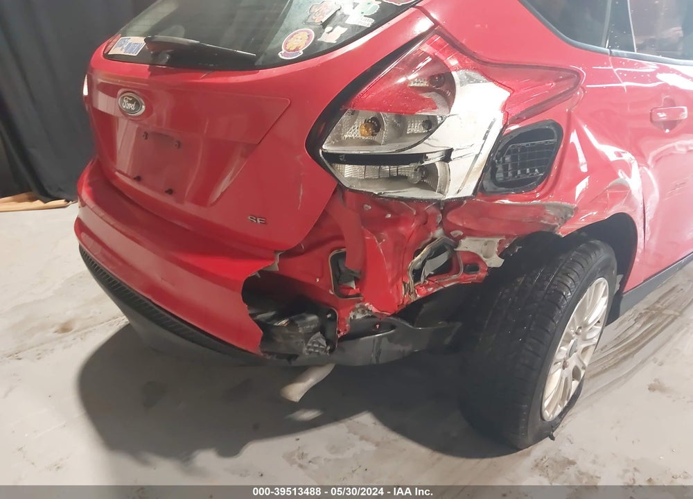 2012 FORD FOCUS SE VIN: 1FAHP3K28CL252599