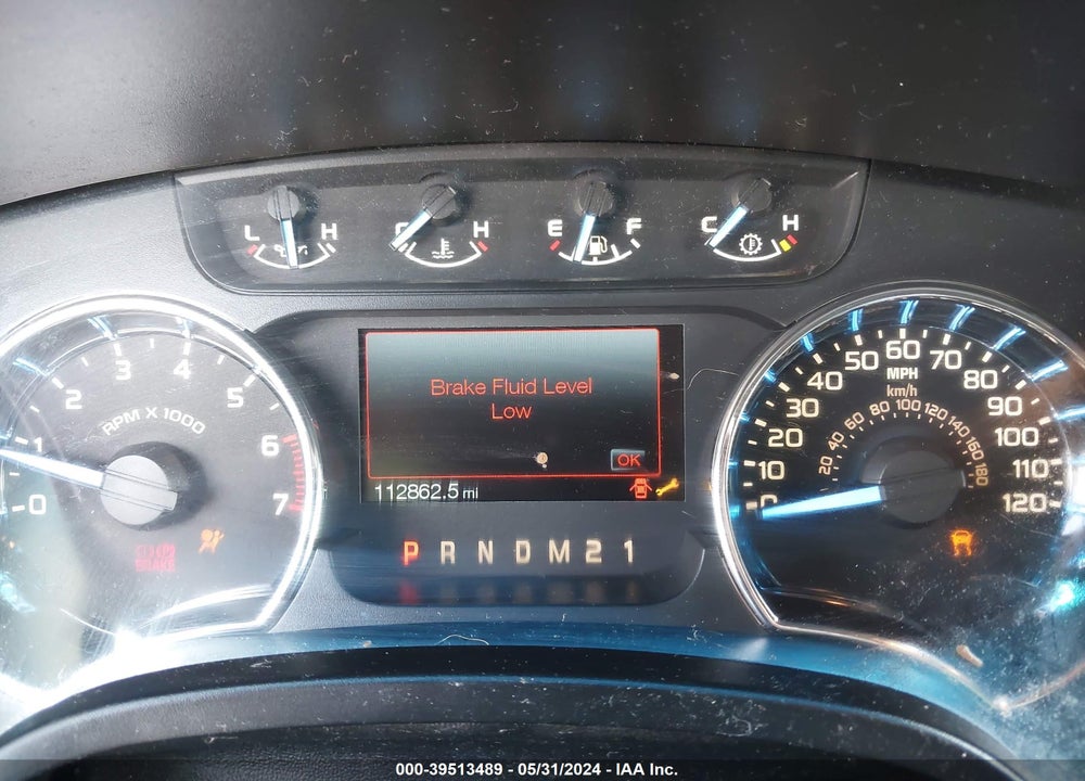 2011 FORD F-150 FX2 VIN: 1FTFW1CF5BKD10537