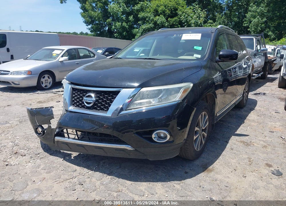 2014 NISSAN PATHFINDER SL VIN: 5N1AR2MM8EC611561