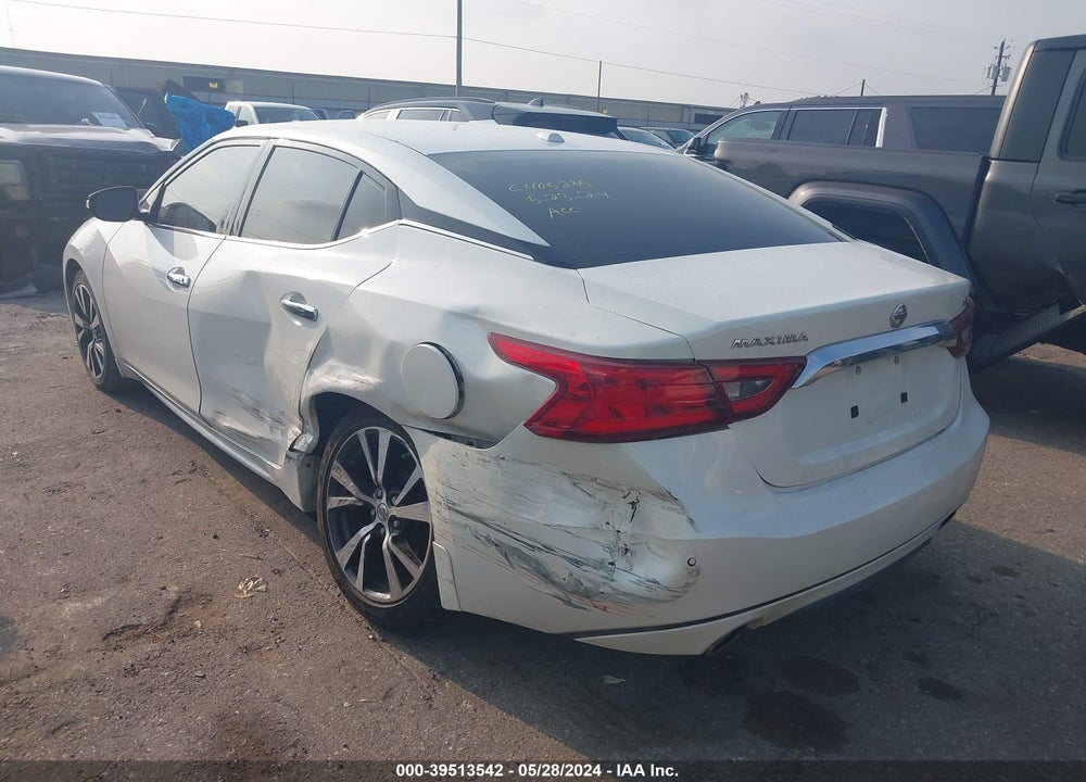 2016 NISSAN MAXIMA 3.5 SV VIN: 1N4AA6AP9GC443939