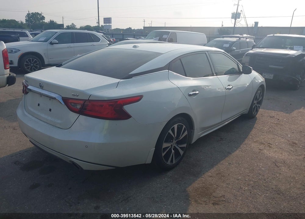 2016 NISSAN MAXIMA 3.5 SV VIN: 1N4AA6AP9GC443939